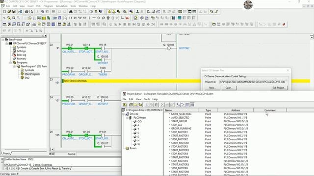 PLC Omron OPC Server Connect With WinCC Flexible 2008 SP5 SCADA OPC Client