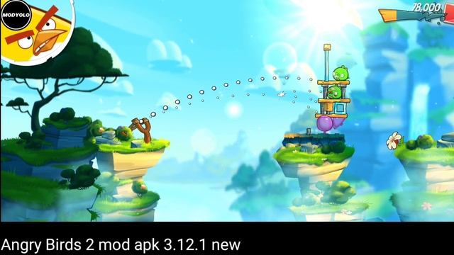 Angry Birds 2 mod apk 3.12.1 unlocked money смотреть онлайн