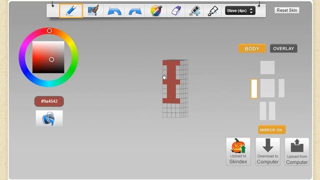 How to Make a Hoodie on Your Minecraft Skin смотреть онлайн