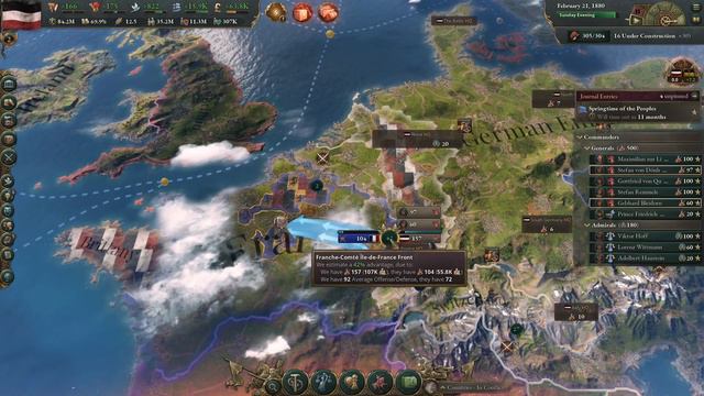 Victoria 3 - German Empire #4 Destroying Austria смотреть онлайн