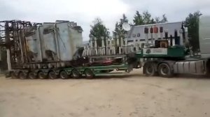 Перевозка трансформатора 120 т