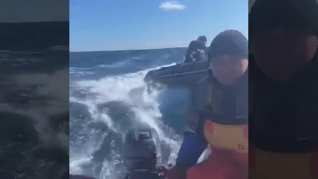 Морская рыбалка ! Лодка пвх Гладиатор 420 и 9.9 смотреть онлайн