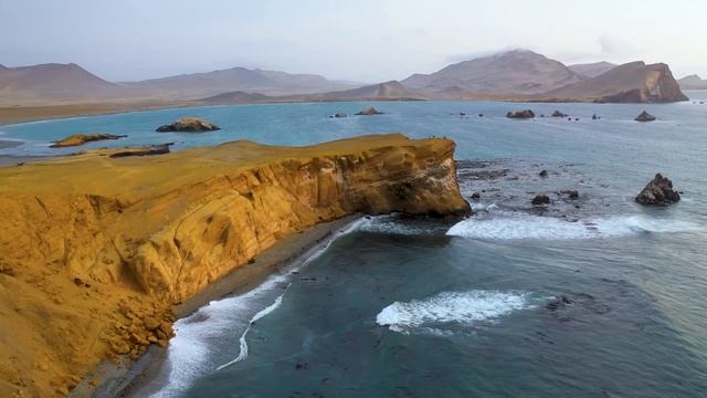 FLYING OVER PERU (4K UHD) Amazing Beautiful Nature Scenery With Relaxing Music | 4K VIDEO смотреть онлайн
