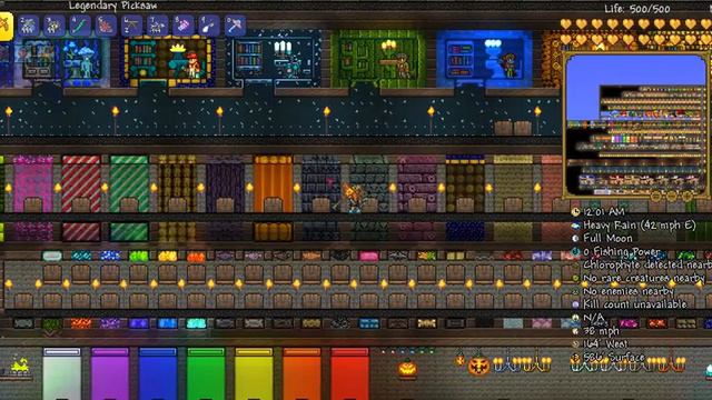 Giant Awesome Terraria Map смотреть онлайн