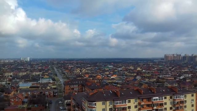 #438. Краснодар. ВИД из НАШЕГО ОКНА 2 января 2020. смотреть онлайн