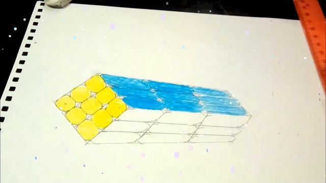 3D РисУнок КубИк РубиК смотреть онлайн