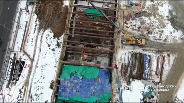 Станция метро"Аминьевская" БКЛ.28.01.21 Автор: АГН"Москва" смотреть онлайн