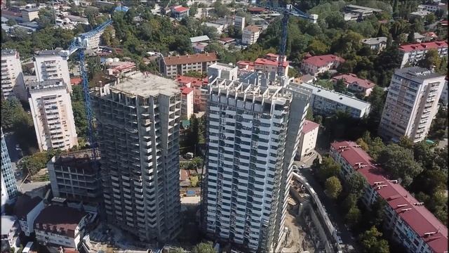 ЖК Огни Сочи! Бизнес класс в Центре! ФЗ 214! Ход строительства! смотреть онлайн