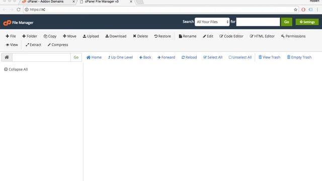 Addon Domain In CPanel - Godaddy