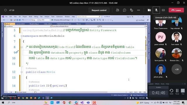 (EPS2) ASP.NET application (.NET FRAMEWORK) using MVC create web site back end смотреть онлайн