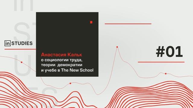 instudies #1 Анастасия Кальк о социологии труда, теории демократии и учебе в The New School смотреть онлайн