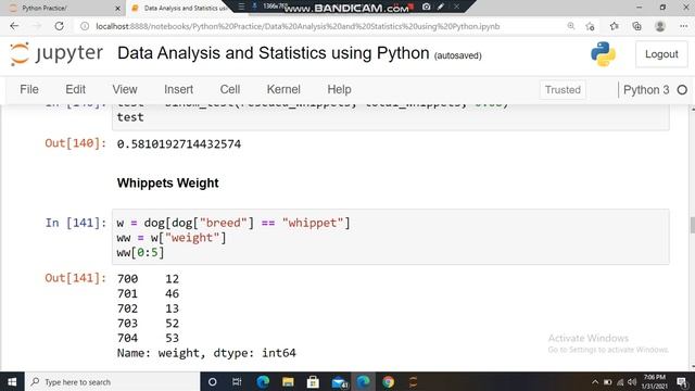 Data Analysis and Statistics using Python смотреть онлайн