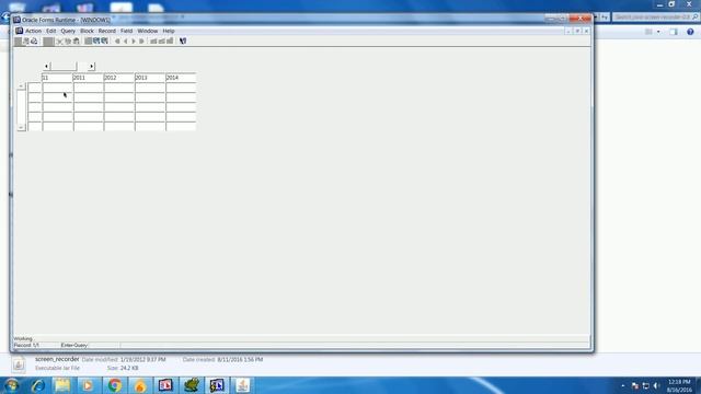 matrix in oracle forms смотреть онлайн