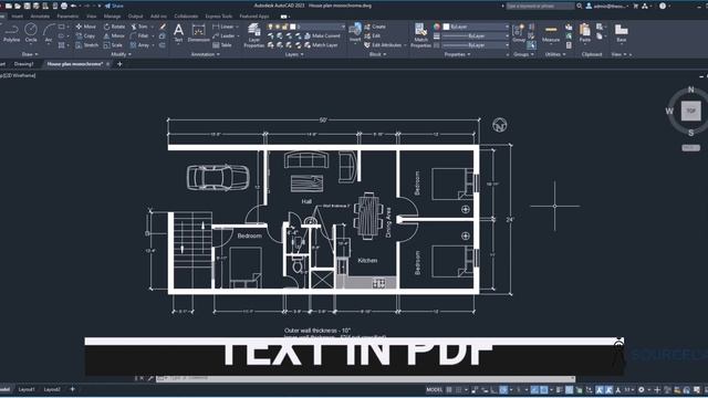 How To Convert PDF To DWG And Convert It Back Using PDF Agile