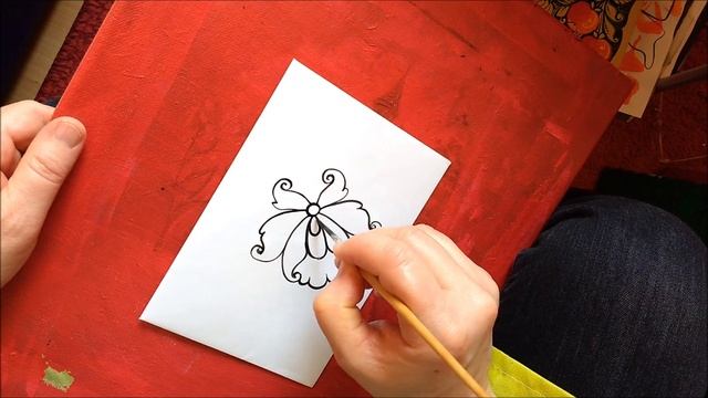 Цветок крабик кудрина . Основной элемент часть 2. смотреть онлайн