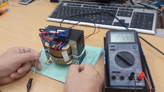 Какое будет напряжение, если намотать таким образом? #9 смотреть онлайн