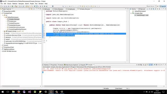[SOAP] : Création et intégration d'un web service dans un projet java смотреть онлайн