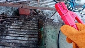 Сварочный инвертор Зубр 250А, работа с сырыми электродами