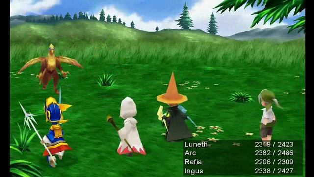 Final Fantasy 3 PC Fast Job Level Up смотреть онлайн