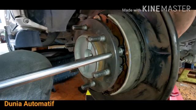 Cara tukar brake shoe prado | Adjust emergency brake смотреть онлайн