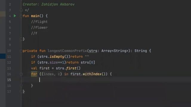 Longest common prefix. Leetcode 14 - masala смотреть онлайн