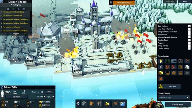 The Epic Battle of Minas Tirith and New Kingdoms and Castles Update! смотреть онлайн