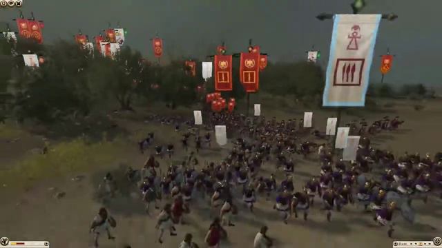 Римские легионеры встретили отряд карфагенян Total War Rome II 2021 смотреть онлайн