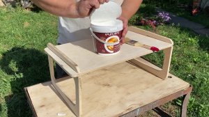 Столик для завтрака в постель и для ноутбука. Изготовление своими руками.