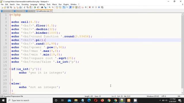 CAPTCHA IN PHP | MATH FUNCTION IN PHP смотреть онлайн