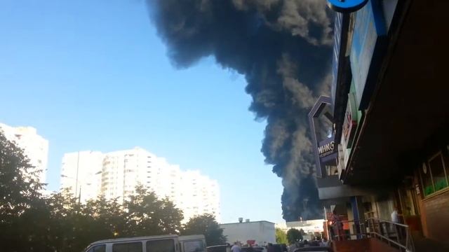 Пожар. Москва река 12.08.2015 смотреть онлайн