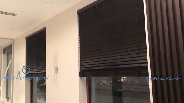 Установка автоматических жалюзи с электроприводом смотреть онлайн