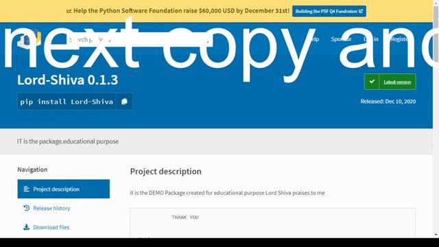 How To install Module in python with pypi.org смотреть онлайн