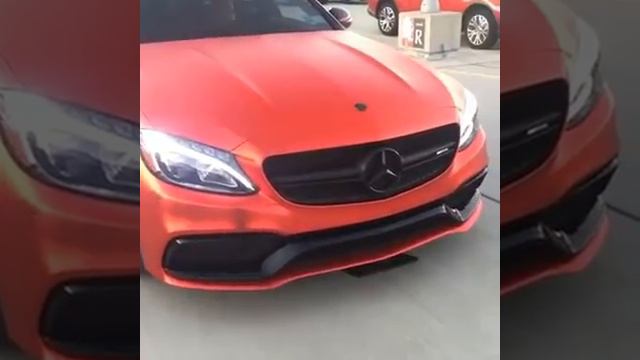 Mercedes C63 AMG - Hide your plate смотреть онлайн