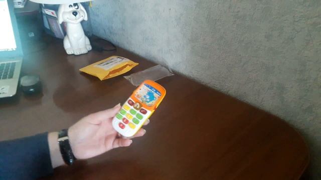 Детский музыкальный телефон. Подарок для племянника. Children's music phone. смотреть онлайн