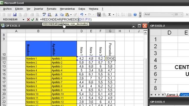 10.2. Redondear [Excel 2003] смотреть онлайн