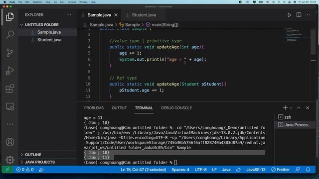 Lập trình Java: Cách truyền tham số trong Java | Heap Stack ValueType ReferenceType смотреть онлайн