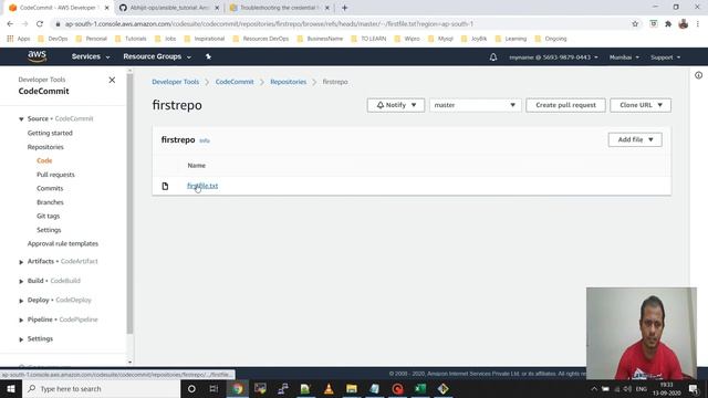 AWS||IAM_User Creation||IAM GIT Credentials ||CodeCommit integration with Git-Bash |Part-3 смотреть онлайн