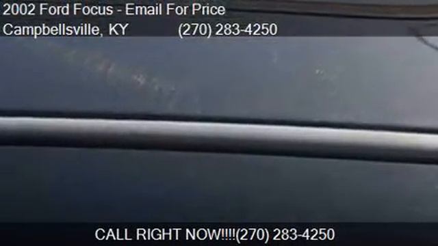 2002 Ford Focus ZTS 4dr Sedan for sale in Campbellsville, KY смотреть онлайн