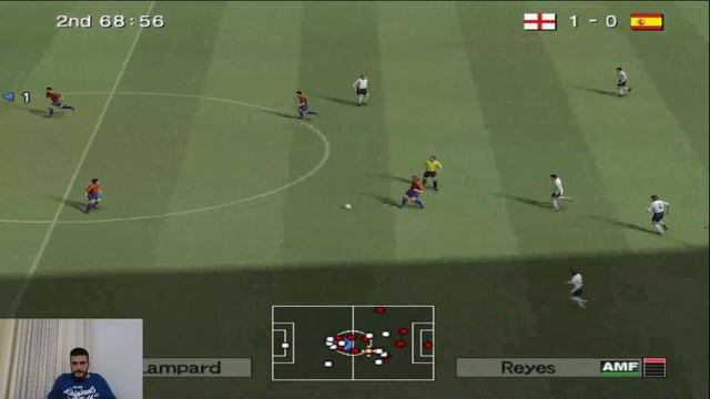 Pro Evolution Soccer 6 PES 6: ENGLAND -Owen-Rooney-Beckham-Gerrard-Lampard And The Legendary Crouch