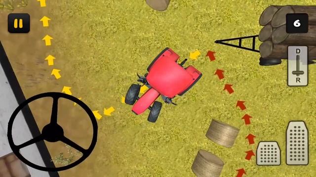 Tractor Simulator 3D Extreme Log Transport - New Android Gameplay HD смотреть онлайн