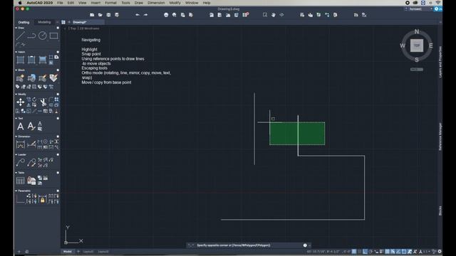 How to Highlight and Select in AutoCAD смотреть онлайн