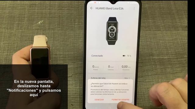 ? Cómo Configurar y Activar Notificaciones en Huawei Band 7 смотреть онлайн