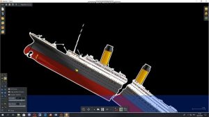 Титаник тонет