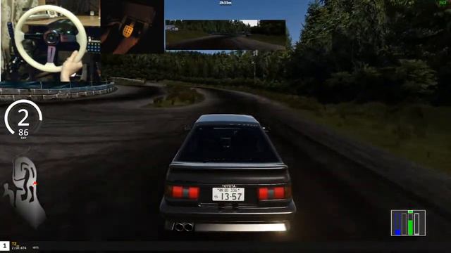 Drift Assetto Corsa Simagic m10 * Fanatec * Carbon Wheel смотреть онлайн