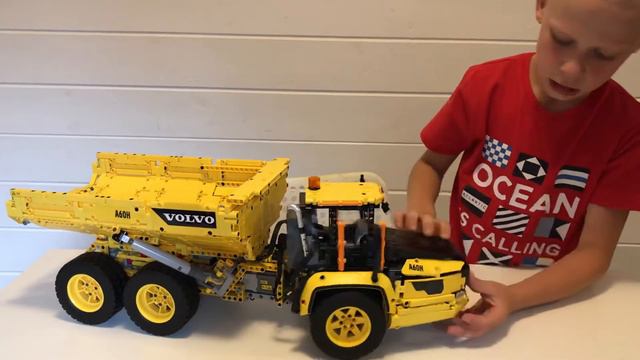 LEGO Technic Самосвал Volvo 6*6 42114 / Лего техник смотреть онлайн