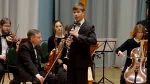 Эжен Бозза «Кларибель для кларнета с оркестром»