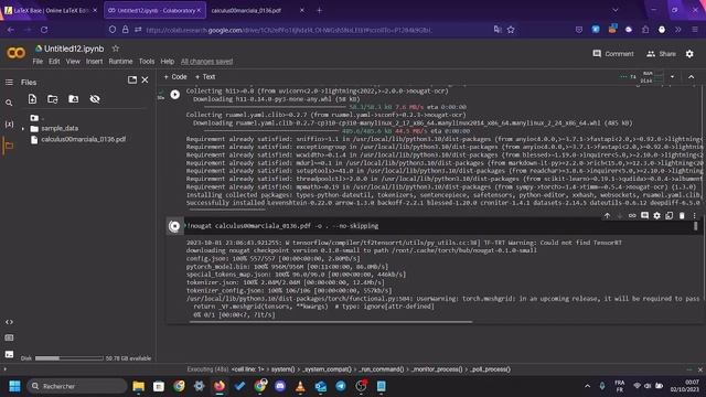 Convert PDFs to LaTeX with Nougat: The Ultimate Python Library for Scientific Documents! смотреть онлайн