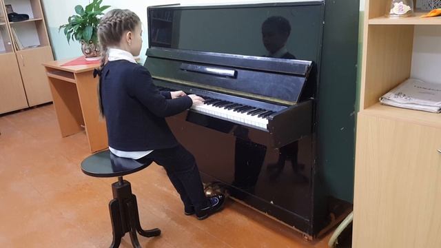 "Вальс" О.Зиновьевой в исполнении ученицы 3 класса СШ №66 г.Минска Конюченко Екатерины смотреть онлайн