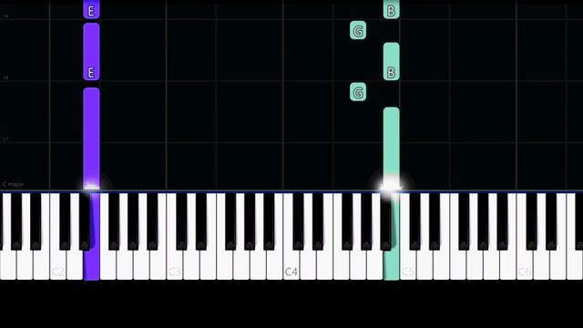 Harry Potter - Hedwig's Theme (Easy Piano Tutorial) смотреть онлайн