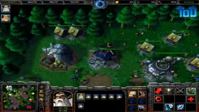 Warcraft III #5 -Insuperable Human vs Undead (Ancient Isles) смотреть онлайн